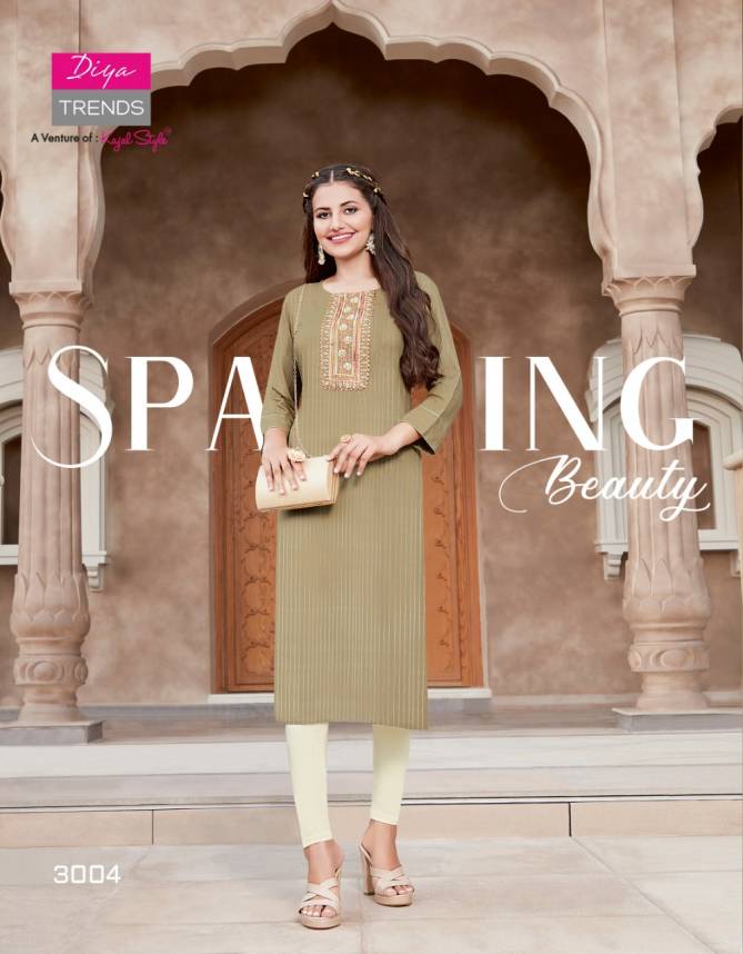 Fashion Story 3 New Fancy Ethnic Wear  Embroidery Kurti Collection
